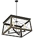 Briarwood Collection 4-Light Coastal Chandelier Light Antique Bronze