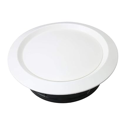 Rdexp 225mm Dia Round Air Vent Grille Ventilation Cover Adjustable