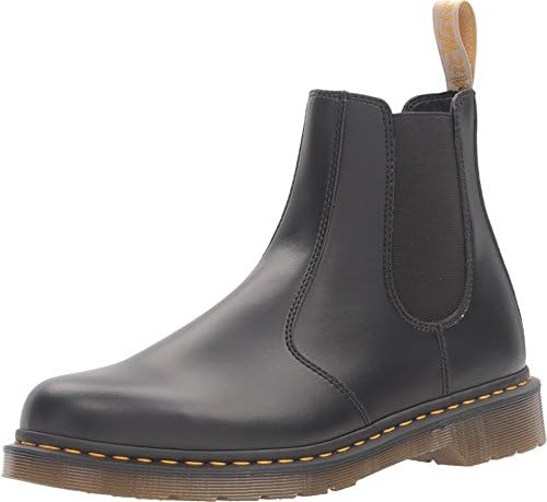 Amazon.com | Dr. Martens Unisex 2976 Chelsea Boot, Black Nappa, 5