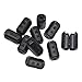 stardrift 10-Pack 7mm Diameter Snap on Ferrite Core Bead Choke Ring Cord RFI EMI Noise Suppressor Filter for HDMI DVI VGA Cable Black (7MM)