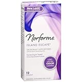 Norforms Feminine Deodorant Suppositories Island Escape