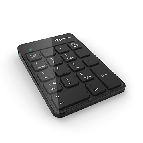 Bluetooth Numeric keypad, iClever 18Key Wireless Silent KP03 Numeric