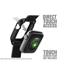 Catalyst Apple Watch Series 4 Impact Case 40mm ECG and EKG Compatible Superior Sport Band Rugged iWatch Protective Case, Drop Proof Shock Proof Apple Watch Case, Stealth Black