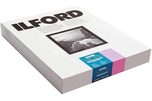 Ilford Multigrade IV FB Fiber Based VC Variable Contrast Double Weight Black and White, 8x10, 25 Sheets, Glossy, Enlarging Pa