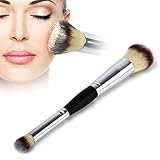 Binmer(TM) 2-1 Makeup Cosmetic Brushes Contour Face Blush Eyeshadow Powder Foundation Tool