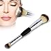 Binmer(TM) 2-1 Makeup Cosmetic Brushes Contour Face Blush Eyeshadow Powder Foundation Tool
