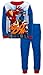 Avengers Big Boys Cotton Pajama Set with Print on Front and Back, Sizes 4-10