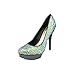 Rachel Roy Keedan Platform Pump Heels - Black/Black