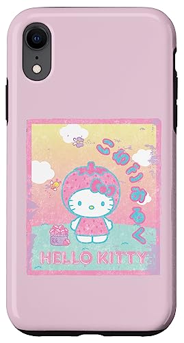 Hello Kitty Erdbeermilch Hülle für iPhone XR en promo sur Amazon
