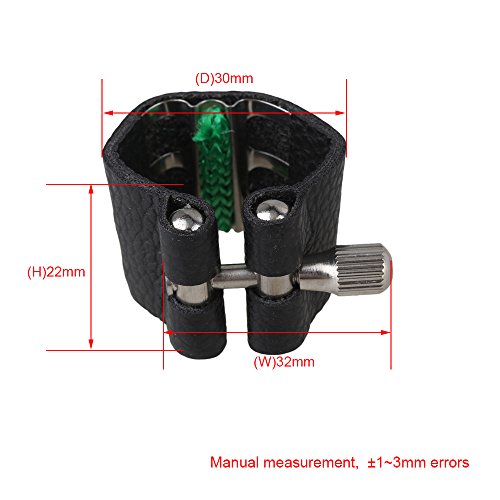 Super Revelation Soprano Saxophone Ligature with Cap Type1 for Alto Sax