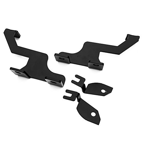 ZROADZ 2010-2014 FORD F150-RAPTOR Z365601 Black Hood Hinges A-Pillar LED Mount