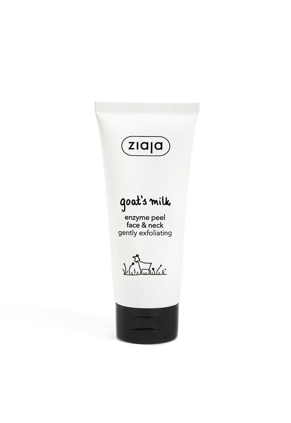 Ziaja Goat’s Milk Face & Neck Enzyme Peel, 75 ml - Gentle Exfoliating Cream for Smooth & Radiant Skin