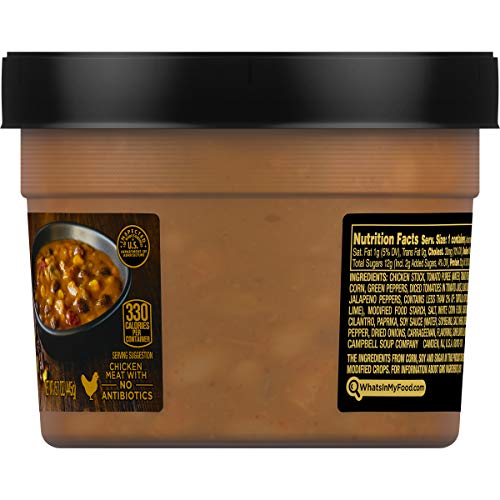 Campbell's Slow Kettle Style Southwest-Style Chicken Chili with White Meat Chicken, 15.7 oz. Tub
