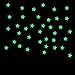 AIMTOPPY 100PC Kids Bedroom Fluorescent Glow In The Dark Stars Wall Stickers (blue)