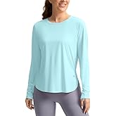 Women's Sun Shirts UPF 50+ Long Sleeve UV Protection Shirt Lightweight Quick Dry Workout Hiking Tops for Women