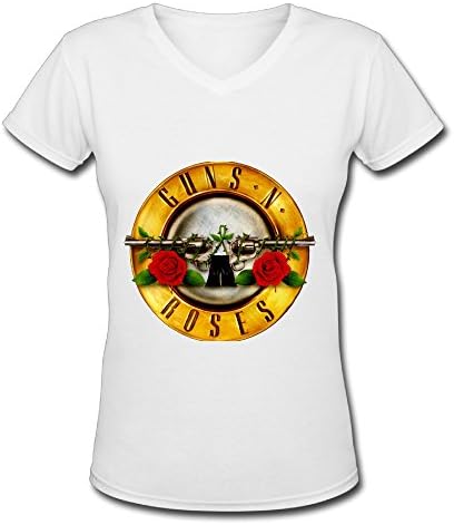 Guns N Roses Not In This Lifetime Tour Women's V Neck Tee Shirt