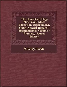 American Flag New York State Education Department Sixth Annual