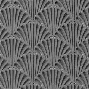 Cool Tools - Flexible Texture Tile - Classic Scallop - 4" X 2"