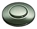 INSINKERATOR Air Switch Decorative Button for INSINKERATOR Dual Outlet Garbage Disposal Air Switch Kit, STC-SN, Satin Nickel