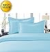 Elegant Comfort 3-Piece 1500 Thread Count Egyptian Quality Ultra Soft Wrinkle, Fade, Stain Resistant Bed Sheet Sets with Deep Pockets, Twin, Aqua