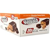 Premier Nutrition Protein Bar Chocolate Peanut Butter -- 6 Bars, 2.53 Oz Each