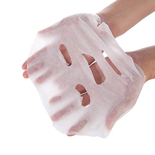 100Pcs Compressed Mask - Outdoor Travel Disposable Compressed Face Mask Portable Non-woven Fiber DIY Facial Mask Skin Care