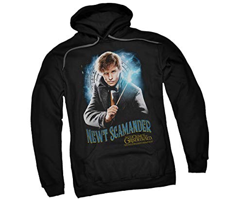 Fantastic Beasts: The Crimes of, Newt Scamander, Adult Hoodie Sweatshirt, Large