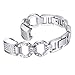 bayite Metal Bands Compatible with Fitbit Alta and Alta HR, Set with Rhinestone, Silver