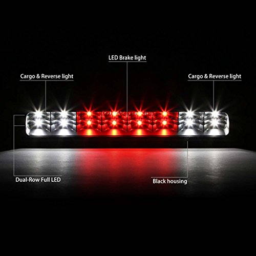 DNA Motoring 3BL-DRAM94-LED-BK Third Brake Light