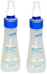 MUSTELA PACK Agua de Colonia Sin Alcohol 2x200ML
