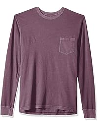 RVCA PTC - Camiseta de manga larga para hombre, con bolsillo