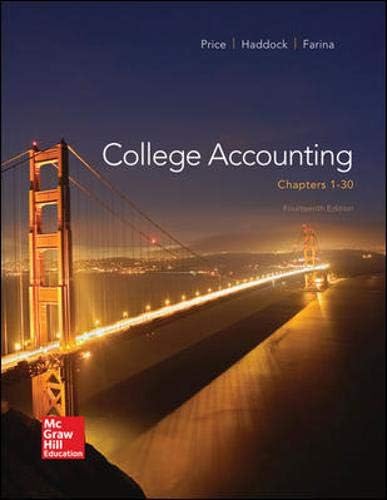 College Accounting: Chapters 1-30