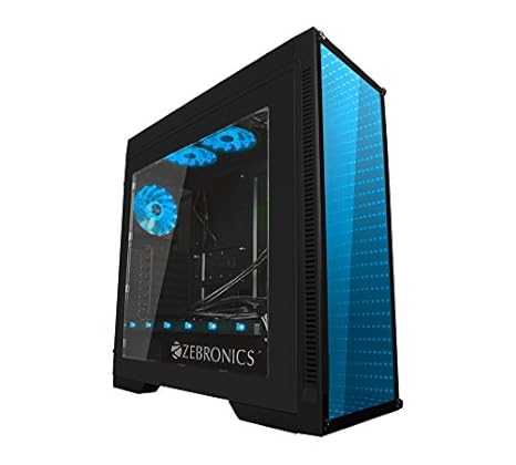 Amazon In Buy Zebronics Gaming Computer Case Helius Online At