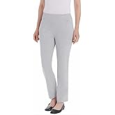 Hilary Radley Women Mid-Rise Stretch Pull-On Ankle Pant