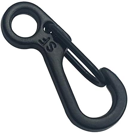 Jinsully Durable EDC Mini SF Spring Backpack Clasps Climbing Carabiners Keychain Camping Bottle Hooks Paracord Tactical Survival Gear