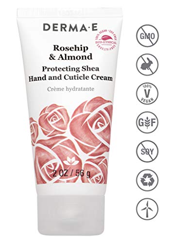 DERMA E Rosehip & Almond, Protecting Shea Hand and Cuticle Cream, 2 oz - Thumbnail 4