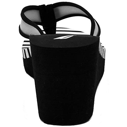 nautica wedge flip flops