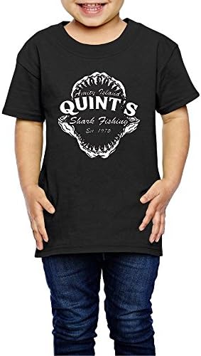 Children Quint S Shark Fishing Short Sleeve T-shirt