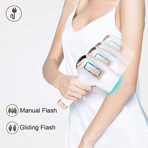 TUMAKOU IPL Hair Removal System - Permanent Hair Removal Device for Women and Men - Ice Cool Compress - 500,000 Flashes - Home Use Painless IPL Hair Removal Epilator for Face, Body, Bikini,Back,Lips - Thumbnail 4