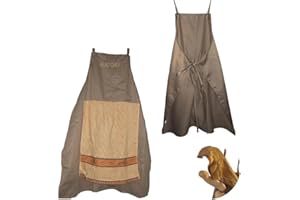 YLBCYGG Funny Cooking Apron with Pocket, Chef's Prank Kitchen Apron Hidden Surprise, Gag Gift for Men