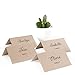 BonBon Paper Printable Place Cards (Recycled Kraft)