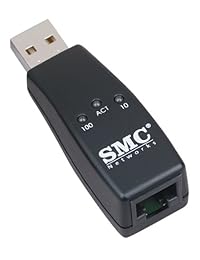 SMC smc2208usb   Eth EZ Connect convertidor de USB a Ethernet de velocidad dual Compacto
