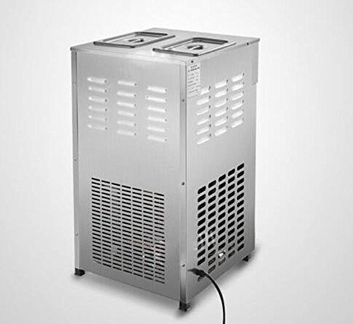 Ice Cream Machine Commercial 1200W Soft Serve Ice Cream Machine LCD Display Ice Cream Maker Sorbet/ Frozen Yogurt / Gelato/ with 3 Flavor 110V (210022) - Thumbnail 6