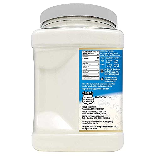 Eggylicious Egg White (Albumin) Powder, Dried Natural Protein Powder