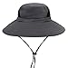 Ordenado Womens Sun Hat UV Protection, Foldable Mesh Waterproof Wide Brim Bucket Hats for Summer Beach Fishing Hiking