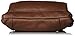 Goson Genuine Leather Organizer Womens Crossbody Bag Dark Brown