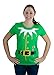 Ann Arbor T-shirt Co. Santa's Elf Costume | Jumbo Print Novelty Christmas Holiday Humor Ladies' T-Shirt-Ladies, S Green