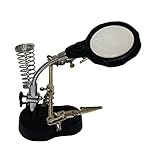 Grip Helping Hands W/LED Magnifier