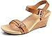 Vionic Noble Laurie - Women's Wedge Sandal Tan 8