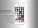 ShockWize iPhone 6 Plus/6S Plus, Screen Protector/Tempered Glass, Thin Premium Real Glass Protector iPhone 6 Plus/6S Plus